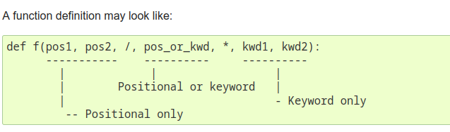 parametrs python